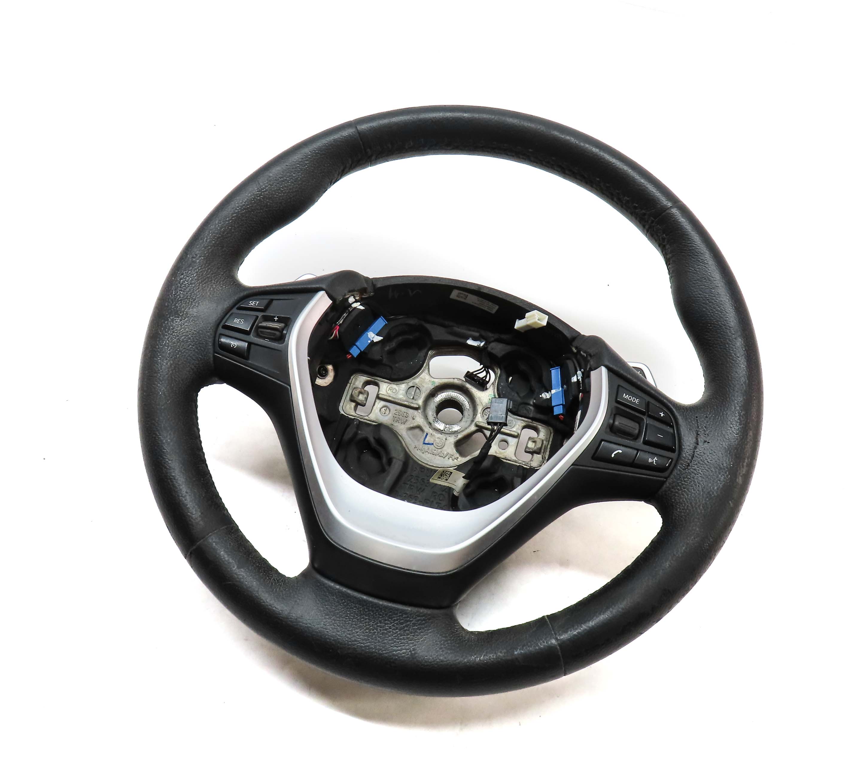 13-18 BMW M3 3 4 SERIES (F30 F32) ///M HEATED STEERING WHEEL w/ SHIFTER PADDLES — exact item pictured